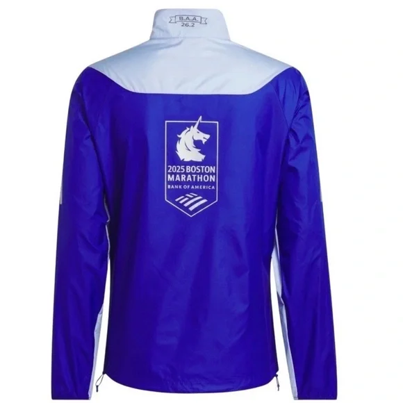 Adidas Mens AdiZero Boston Marathon 2025 Running Jacket XL $120 windbreaker - Picture 2 of 16